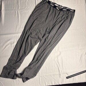ASOS Men’s Pajama Pants – Gray Lounge Sleep Pants with Logo Waistband